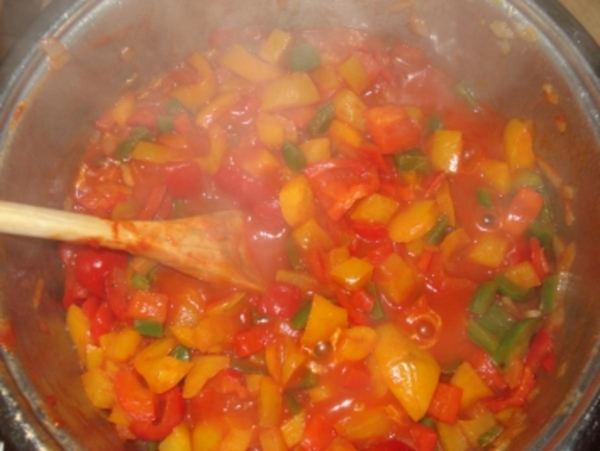 Paprika – Gemüse – Letscho - Rezept - Bild Nr. 3