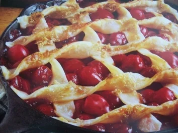 Rezept: Überbackenes Kirschdessert Überbackenes Kirschdessert - Rezept