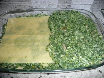 Rezept: Grünkohllasagne Grünkohllasagne - Rezept