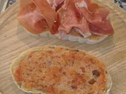 Pamboli ( mallorquinisch belegte Brotscheiben) - Rezept