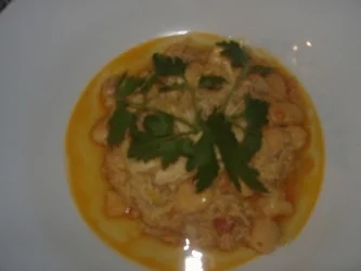 Weisse Bohnen mit Hühnchen - Rezept