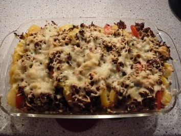 Kartoffel - Tomatenauflauf - Rezept