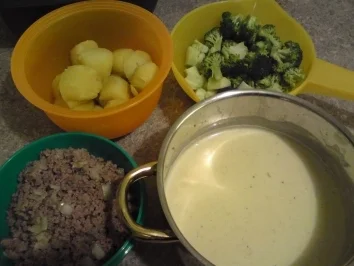 Rezept: Broccoli-Kartoffelauflauf Broccoli-Kartoffelauflauf - Rezept