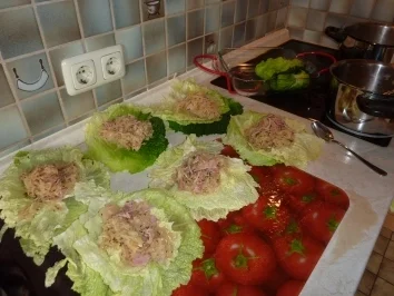 Wirsing-Sauerkraut-Röllchen für die "Schlank im Schlaf-Methode" - Rezept - Bild Nr. 4