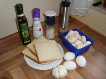 *Snack rezent - Tapas: Champignontoasts / Tostas de Champinones - Rezept - Bild Nr. 3