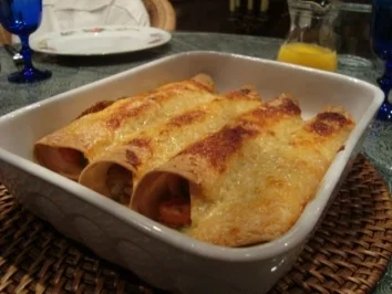 Rezept: Vorspeise - Gefüllte Eierkuchen " Indische Art " Vorspeise - Gefüllte Eierkuchen " Indische Art " - Rezept