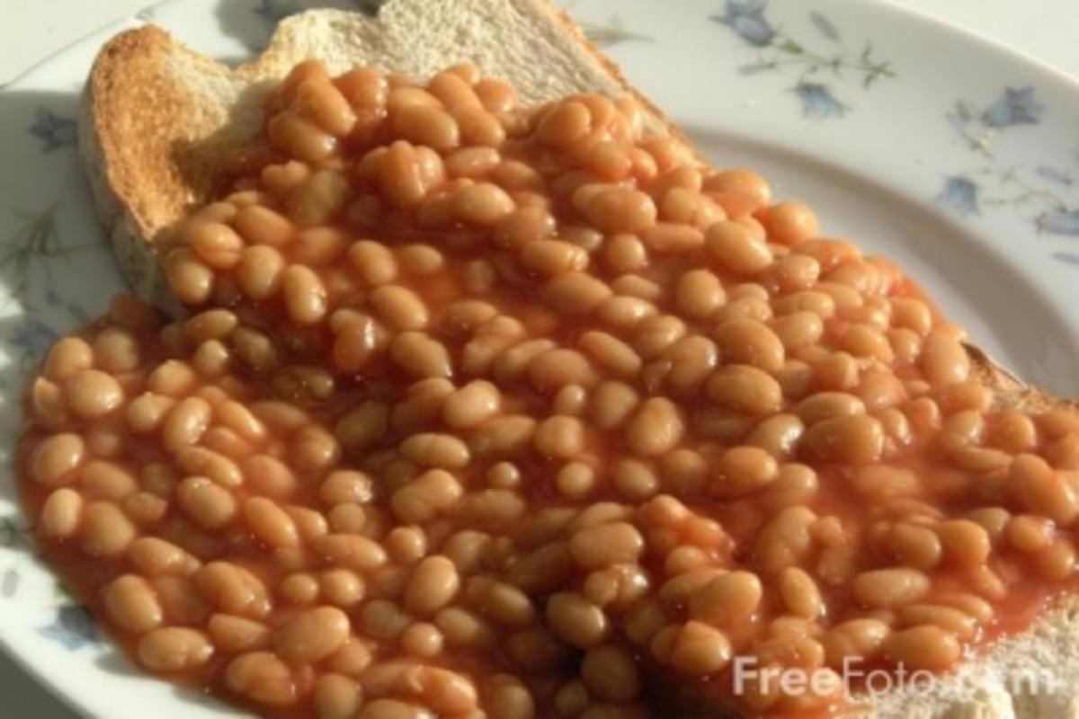 Bilder für Baked Beans (gebackene Bohnen) - Rezept