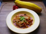 Kartoffelgulasch mit Putenfleisch - Rezept