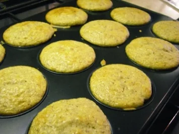 Muffins: Banane-Topfen mit Schokokern - Rezept