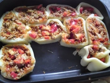 Rezept: Gebackener Knödelteig Gebackener Knödelteig - Rezept