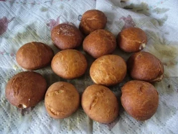 Gebäck: Pudding-Berliner - Rezept - Bild Nr. 6