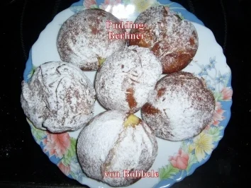Gebäck: Pudding-Berliner - Rezept
