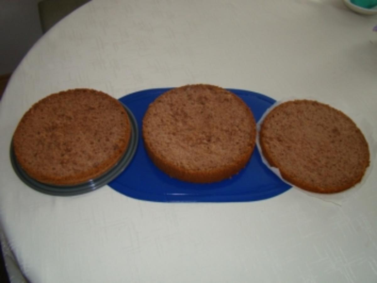 Schachbrett Torte - Rezept - Bild Nr. 3