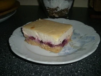 Kochtopfkuchen (Kirsch-Quark-Kuchen vom Blech) - Rezept