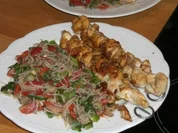 Glasnudelsalat mit Rinderhack - Rezept