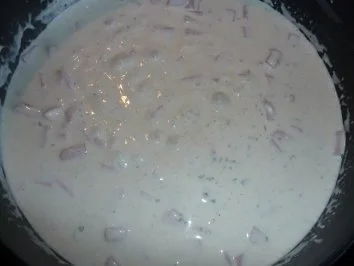 Nudeln mit Fleischwurst - Kräuter - Sauce - Rezept - Bild Nr. 2