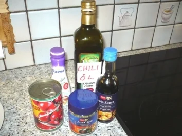 Nudel-Chaos mit Pangasiuswürfeln und Paprika - Rezept - Bild Nr. 3