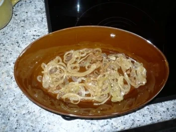 Nudel-Chaos mit Pangasiuswürfeln und Paprika - Rezept - Bild Nr. 8