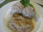 Tiroler Speckknödel mit Sauerkraut - Rezept