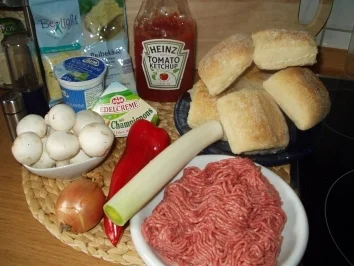 Anabel's fixe Hackfleischbrötchen! - Rezept - Bild Nr. 2