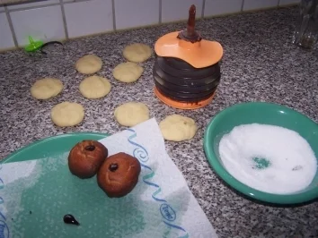 Berliner gefüllt mit Pflaumenmuss - Rezept