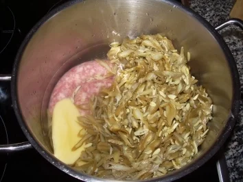 Schnibbelsbohnengemüse - Rezept