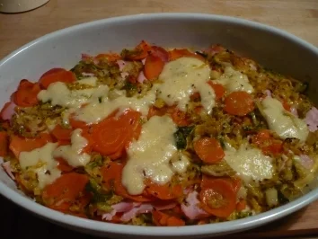 Wirsing-Gratin - Rezept