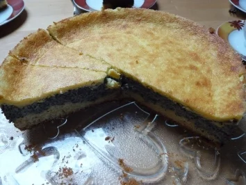 Mohn - Schmand Kuchen - Rezept