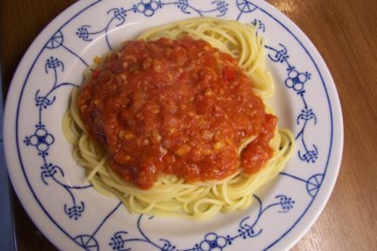 Spaghetti all`arrabiata - Rezept - Bild Nr. 3
