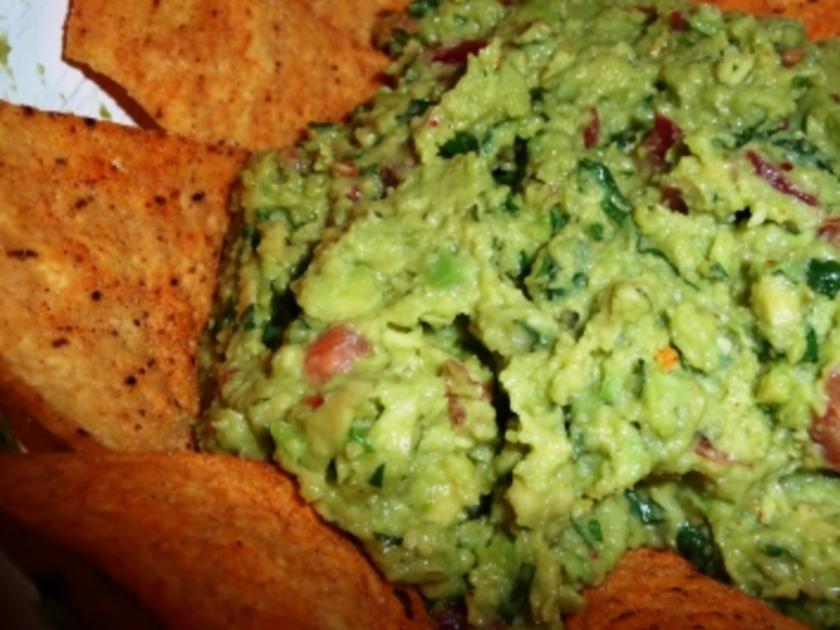 Guacamole Mexikanischer Avocado Dip Rezept kochbar.de