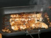 würzige Hähnchenspieße - Rezept