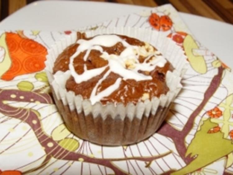 Chili-Schoko-Kirsch Muffin - schnell &amp; einfach - 346 kcal/100g