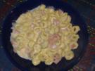 Tortellini mit weißer Soße - Rezept