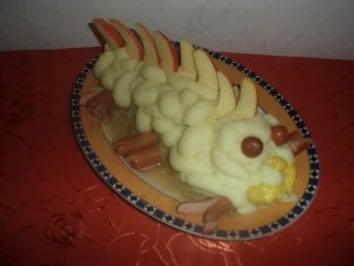 Rezept: Drachenfüßler aus Bratwürsten Drachenfüßler aus Bratwürsten - Rezept