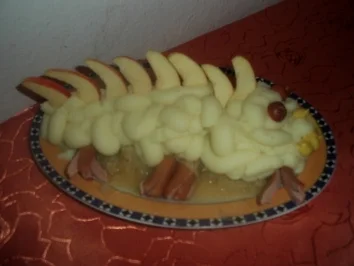 Rezept: Drachenfüßler aus Bratwürsten Drachenfüßler aus Bratwürsten - Rezept