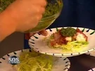 Seeteufel im Speckmantel an Salat mit Salsa Verde - Rezept