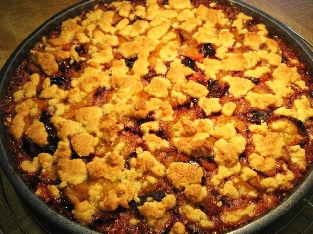 Rezept: Prasselkuchen mit Pflaumen Bild Nr. 2 Prasselkuchen mit Pflaumen - Rezept - Bild Nr. 2