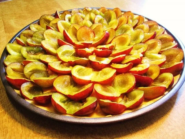 Rezept: Prasselkuchen mit Pflaumen Prasselkuchen mit Pflaumen - Rezept