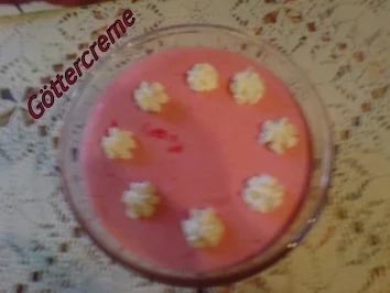 Rezept: Sueßspeisen Göttercreme mit Sahne Sueßspeisen Göttercreme mit Sahne - Rezept