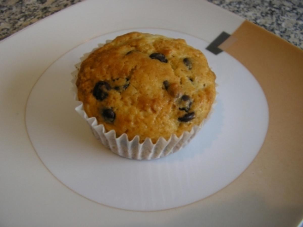 Schoko-Mandel-Muffins mit Kirsche - Rezept