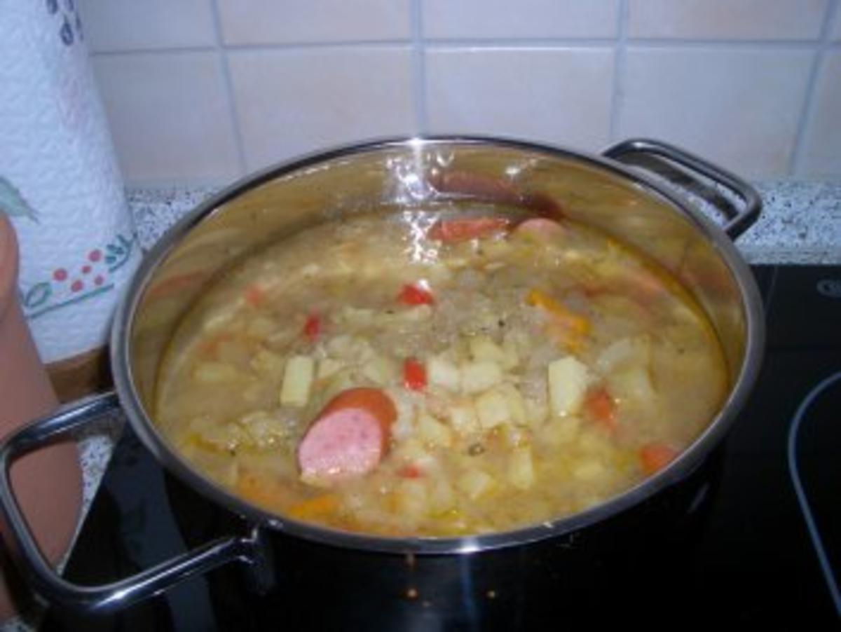 Kartoffel - Zucchini - Suppe - Rezept