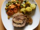 Gefüllter Schweineschopfbraten - Rezept