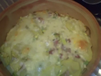 Rezept: Kartoffel-Porree-Auflauf Kartoffel-Porree-Auflauf - Rezept