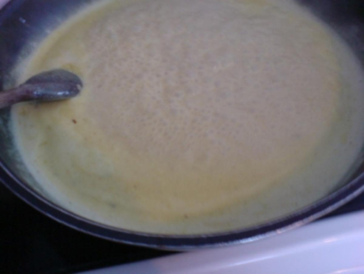 Putensteak mit Curry-Honig-Soße - Rezept