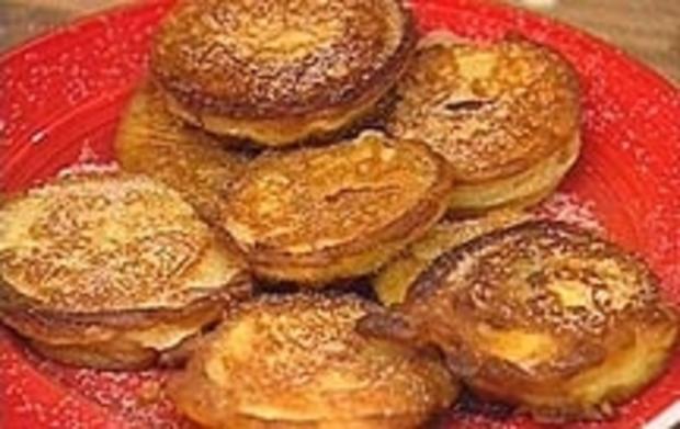 Apfelkrapfen mit Eier und Cidre - Bild