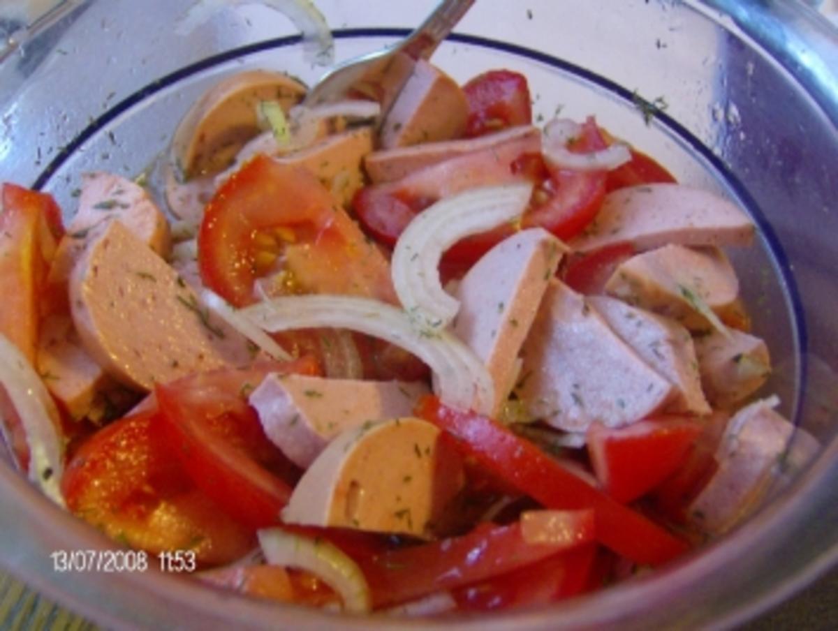 Tomaten-Stadtwurstsalat - Rezept