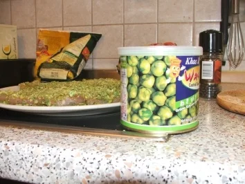 Hühnerbrust in Wasabikruste - Rezept