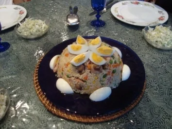 Hauptgericht - Sonstiges - Bunter Reis   ( schnell) - Rezept