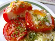 Eier in Tomaten - Rezept