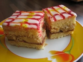 Blitzschnelle  Tortenstücke - Rezept